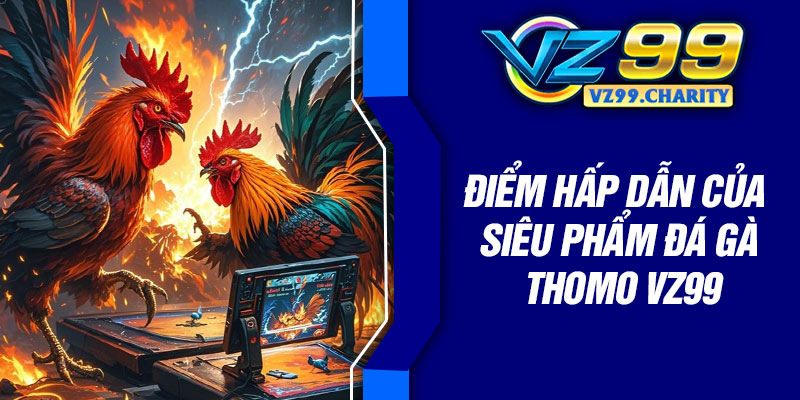 Điểm hấp dẫn của siêu phẩm đá gà thomo VZ99