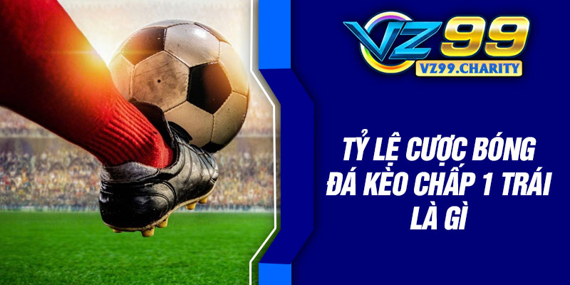Tỷ lệ cược bóng đá kèo chấp 1 trái là gì